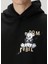 Gloomy Siyah Kapüşonlu Sweatshirt 5
