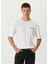 Beyaz Yazı Baskılı T-Shirt 1