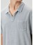 Açık Gri Polo T-Shirt 5