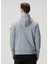 Huron Mavi Kapüşonlu Sweatshirt 4