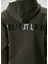 Mega Zip Haki Kapüşonlu Sweatshirt 7