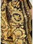 Siyah Gold Barok Desenli Ipek Bermuda 4