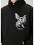 Siyah Kapüşonlu Sweatshirt 6