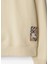 For Label Krem Pamuklu Uzun Kollu Erkek Sweatshirt 5