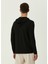 Siyah Kapüşonlu Sweatshirt 4