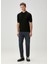 Siyah Ipek Polo T-Shirt 2