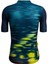 Le Maillot Jaune Kısa Kol Mavi Unisex Bisiklet Forması 2