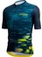 Le Maillot Jaune Kısa Kol Mavi Unisex Bisiklet Forması 3