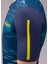 Le Maillot Jaune Kısa Kol Mavi Unisex Bisiklet Forması 5