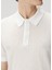 Beyaz Polo Yaka T-Shirt 5