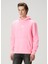 Sanchi Pembe Kapüşonlu Sweatshirt 3