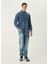 Slim Fit Mavi Jean Pantolon 1