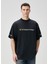 Siyah Logo Nakışlı T-Shirt 1