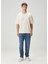 Bej Fitilli Kadife Dokulu T-Shirt 2