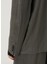 Gri Çizgi Desenli Oversized Ceket 6