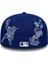Mlb Mythıcal 59FIFTY Losdod Dry Koyu Mavi Unisex Şapka 5