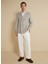 Slim Fit Koyu Bej Erkek Ceket BBSS25MBL014 3