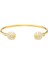 Agama Cream Gold Torque Bangle Kadın Bileklik 1
