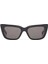 Hm 1680 C1 Cat Eye Siyah Asetat Kadın Güneş Gözlüğü 2
