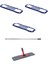 Mavi Statik Toz Mop Takımı 80 cm, 3'lü Set, Tutucu ve Sap ile Kolay Temizlik 1