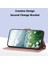 Xiaomi 15 Lale Kabartmalı Flip Case Manyetik Pu Için Moda Cüzdan Kılıf (Yurt Dışından) 3