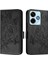 Kredi Kartı ile Xiaomi Poco M6 4g Pu Deri Manyetik Cüzdan Için Kılıf (Yurt Dışından) 1