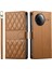Xiaomi Poco F7 Pro Deri Kılıf Için Flip Case Çift Sapanlar Cüzdan Zarif (Yurt Dışından) 1