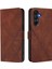 Samsung Galaxy A17 Için Kılıf Cüzdan Kapak Çevirin Folio Kitap Koruyucu Pu (Yurt Dışından) 1