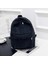 Saf Renk Kadife Sırt Çantası Moda Kadınlar Okul Sırt Çantası Kadınlar Sırt Çantası Genç Kız Okul Çantaları Kadın Mochila Bagpack Paketi Renk: Siyah/boyut: 25X12X34CM (Yurt Dışından) 1