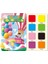 Çocuklar Erken Eğitim Sessiz Bir Kitap Bir Kitap Bebek Diy Bulmacası Sticker Montessori Oyuncak Taşınabilir Eğitim Oyuncak Çıkartma Kitabı Renk: D (Yurt Dışından) 1