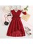 Kız Elbise Yaz Yeni Kırmızı Klasik Retro Nokta Tatil Tatil Günlük Günlük Doğum Günü Partisi Moda 8-12YS Çocuk Kıy Renk: CF1246 Kırmızı/çocuk Beden: 10Y (Yurt Dışından) 1