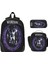 3pcs Çarşamba Addams Okul Çantaları Kızlar Için Set Set Erkekler Kalem Çantaları Sırt Çantası Setleri Ilkokul Öğrencileri Için Öğle Yemeği Kutusu (Yurt Dışından) 1
