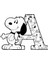 Snoopys Yetişkin Adam Cüzdanları Karikatür Mektup Deri Kat Cüzdanlar Taşınabilir Anime Kart Tutucu Para Çanta Kapağı Cüzdanlar Doğum Günü Hediyesi: STICKER5CM SNB848 (Yurt Dışından) 1