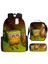 Sünger Bob Kare Pantolon Çocuk Okul Çantası Erkek ve Kadın Öğrenciler Omuz Çantası Anaokulu Sevimli Karikatür Kalem Çantası Crossbody Çanta Üç Set (Yurt Dışından) 1