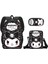 Sanrio Kuromi Okul Çantası Öğrenci Omuz Çantası Üç Set Kalem Çantası Küçük El Çantası (Yurt Dışından) 1