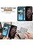 Telefon Kılıfı Için Xiaomi Poco X7 5g El Kayışı Kart Yuvaları Kapak Flip Folio Pu (Yurt Dışından) 2