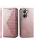 Xiaomi Poco X7 Pro Için Flip Case El Kayışı Cüzdan Eşkenar Dörtgen Şekli Standı Kullanımı (Yurt Dışından) 1