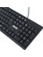 Standart Kablolu Siyah USB Q Klavye (4401) 4