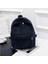 Yeni Trend Sırt Çantası Moda Kadınlar Kadınlar Kadife Backpack Kolej Kadınlar Düz Renk Okulu Sırt Çantası Seyahat Omuz Çantaları Gençler Için Renk: Siyah (Yurt Dışından) 1