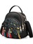Yogodlns Moda Yeni Naylon Sırt Çantası Kadınlar Için Çok Işlevli Omuz Crossbody Çanta Baskı Su Geçirmez Sırt Çantası Seyahat Bayan Paketi Renk: Ağaç/beden: 18X11X21CM (Yurt Dışından) 1