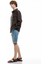 Katlamalı Paça Bermuda Slim Fit Denim Şort 1