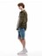 Katlamalı Paça Bermuda Slim Fit Denim Şort 2