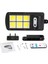 W756-6 Hareket Sensörlü 3 Modlu Uzaktan Kumandalı 6 Cob Ledli Solar Lamba (4401) 3