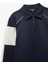 Yeni Sezon Pamuklu Renk Bloklu Uzun Kollu Yarım Fermuarlı Sweatshirt 5