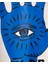 Erkek Kısa Kol Evil Eye Oversize Ekru Tişört 4