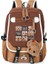 Capya Backpacks Teenage Waterproof Kızlar Için Okul Çantası Erkekler Sırt Çantası Kadın Seyahat Çantası Kitap Çantası Mochila ile Peluş Anahtarla: B (Yurt Dışından) 1