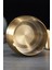 10 Adet Çelik Gold 8 cm Kafe Restaurant Lokanta Yuvarlak Kül Tablası Küllük 3