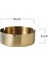 10 Adet Çelik Gold 8 cm Kafe Restaurant Lokanta Yuvarlak Kül Tablası Küllük 4