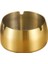 Çelik Gold 8 cm Derin Kafe Restaurant Lokanta Yuvarlak Kül Tablası Küllük MT173S 1