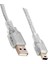 USB 2.0 Şeffaf Mini 5 Pin 3 Metre Kablo * S-Lınk SL-UK53 (4887) 1